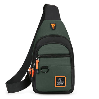 Unisex Multi-Layer Crossbody Bag | Travel & Everyday Sling Pack