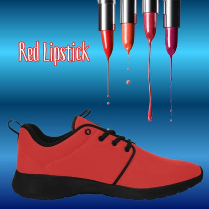 💄Red Lipstick Women’s Sneakers – Bold, Chic & Unapologetically You