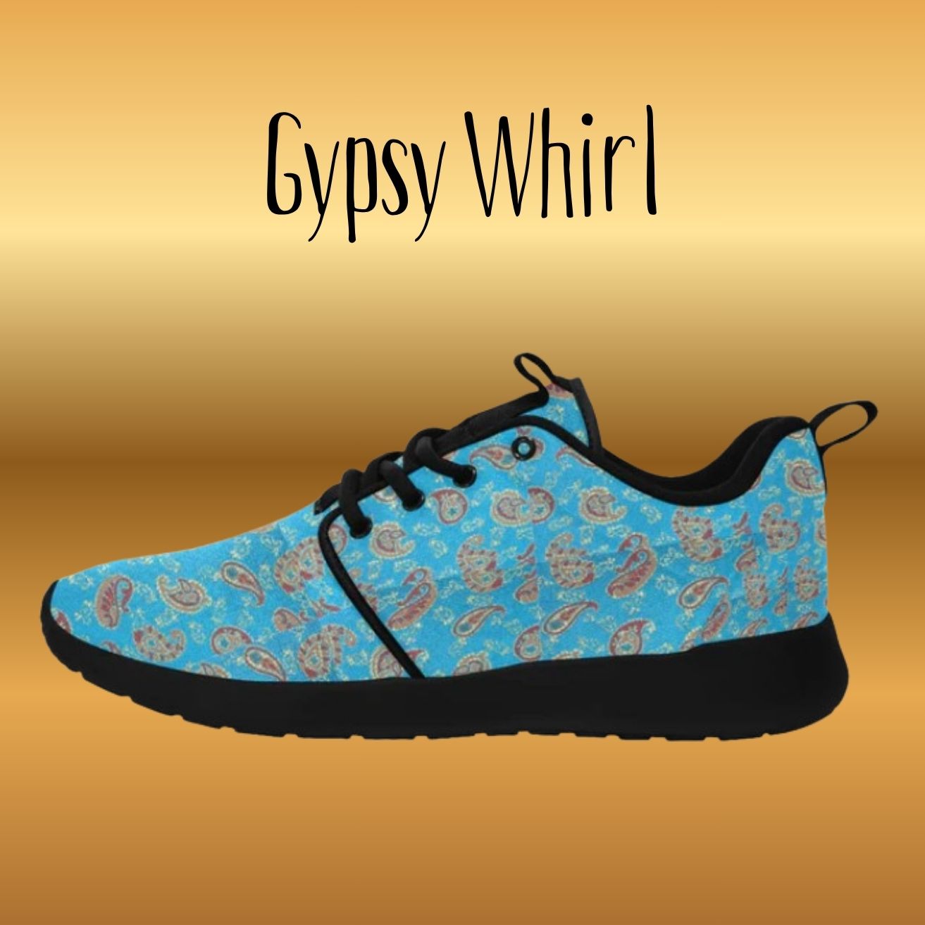 Gypsy Whirl 🌸 Paisley Sneakers — Comfort with a Free-Spirit Twist 👟✨