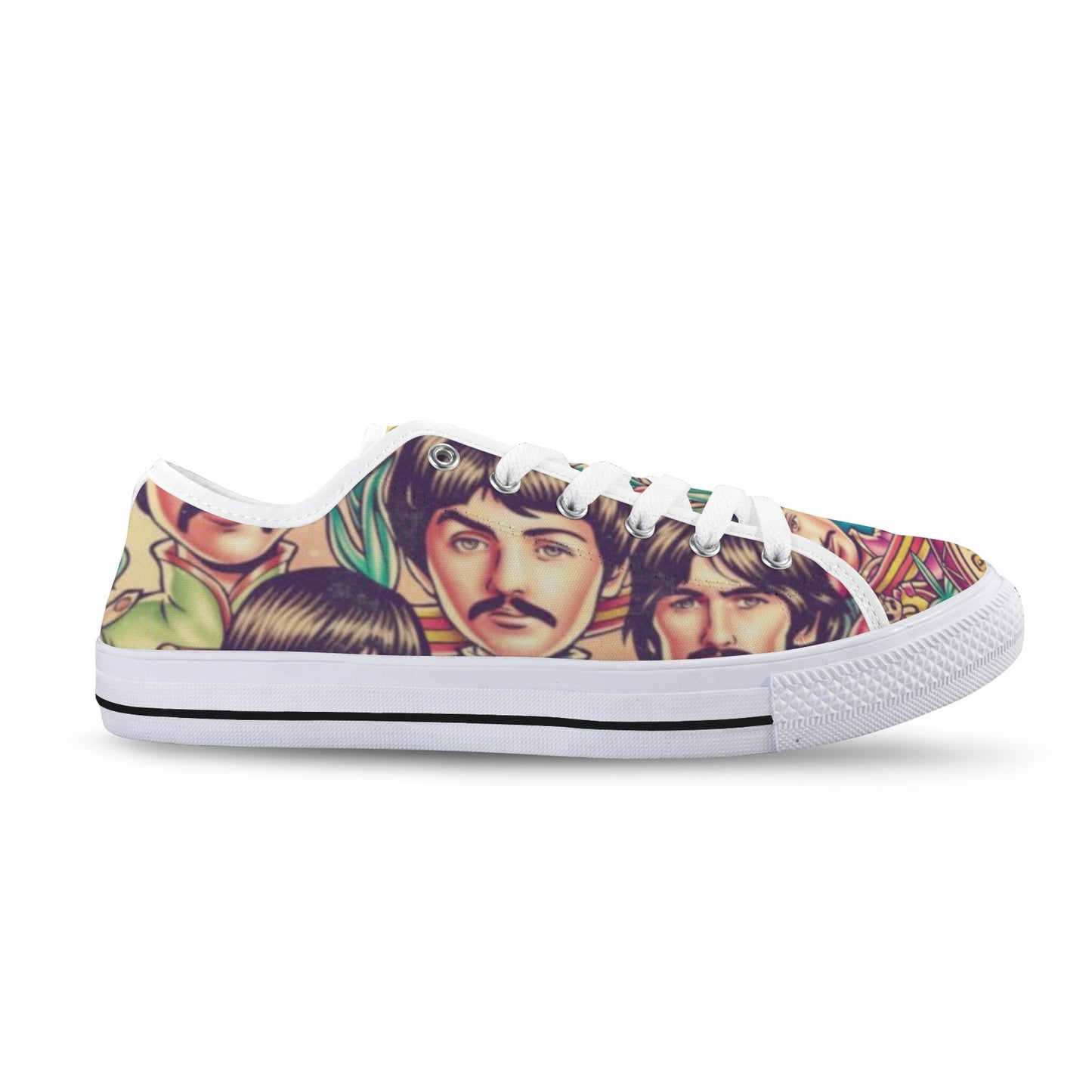 Beatles Sgt. Pepper Low-Top Women’s Sneakers 🎶