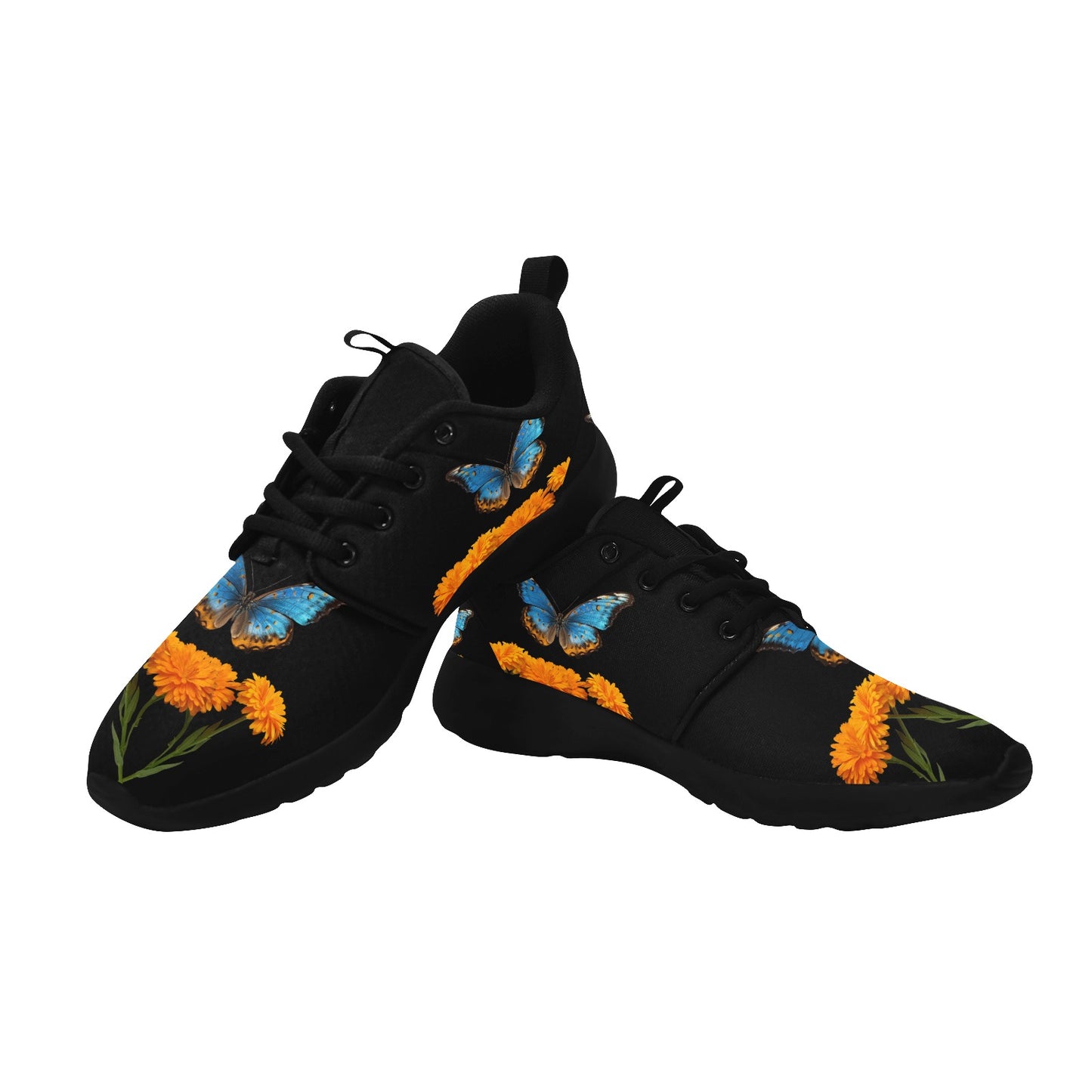 Women's Butterfly & Flowers Sneakers