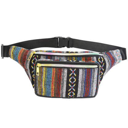 Bohemian Style Waist Bag for Outdoor Sports