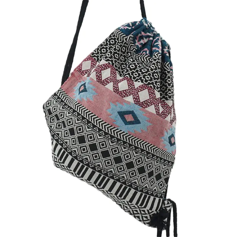 Geometric Bohemian Style Backpack