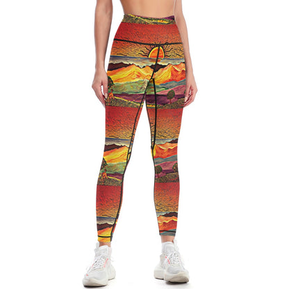 Sunset Comfort Sports Yoga Pants