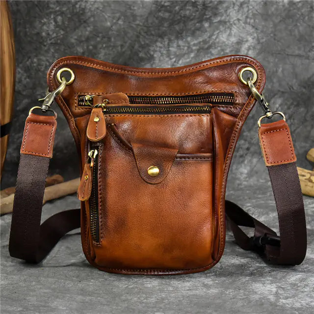 Voyager™ Leather Travel Sling – YOLOVIBE Men’s Collection
