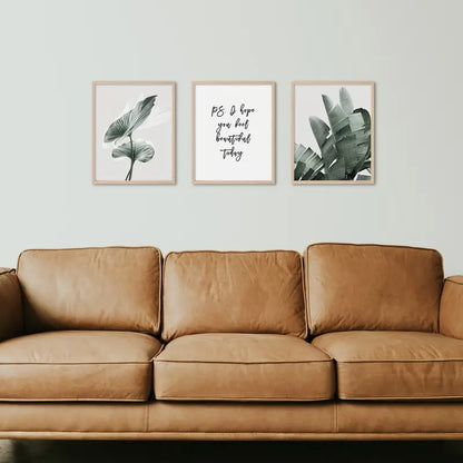 6pcs Botanical Wall Art Prints in Sage Green, 8x10 Inches