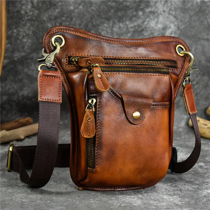 Voyager™ Leather Travel Sling – YOLOVIBE Men’s Collection