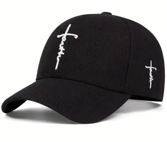 Embroidered Christian Faith Baseball Hat