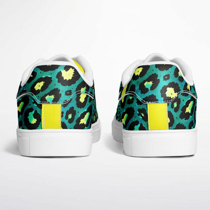 Jungle Voltage – Teal Leopard w/ Neon Yellow Accent