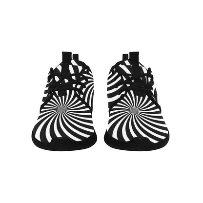 🔥 Black & White Chaos Wild Zebra Women's Sneakers