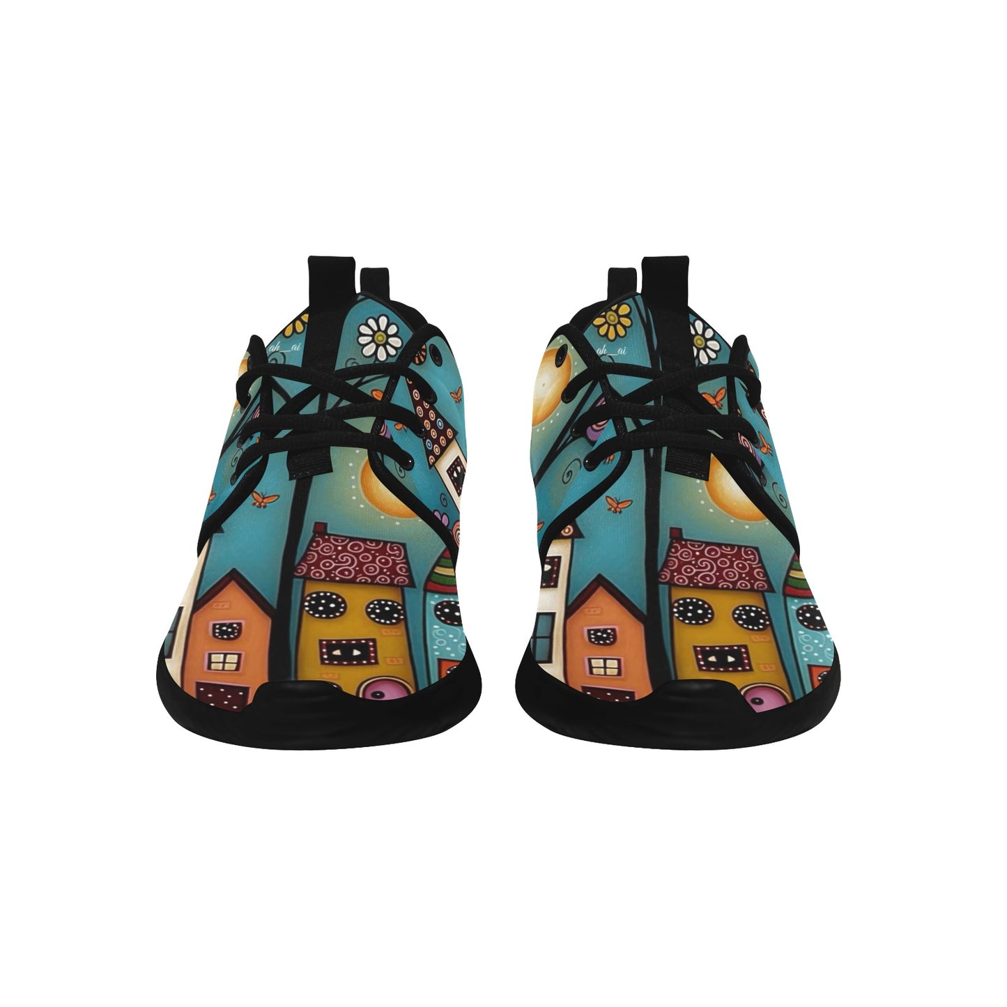Women’s Whimsical House Sneakers 🏡