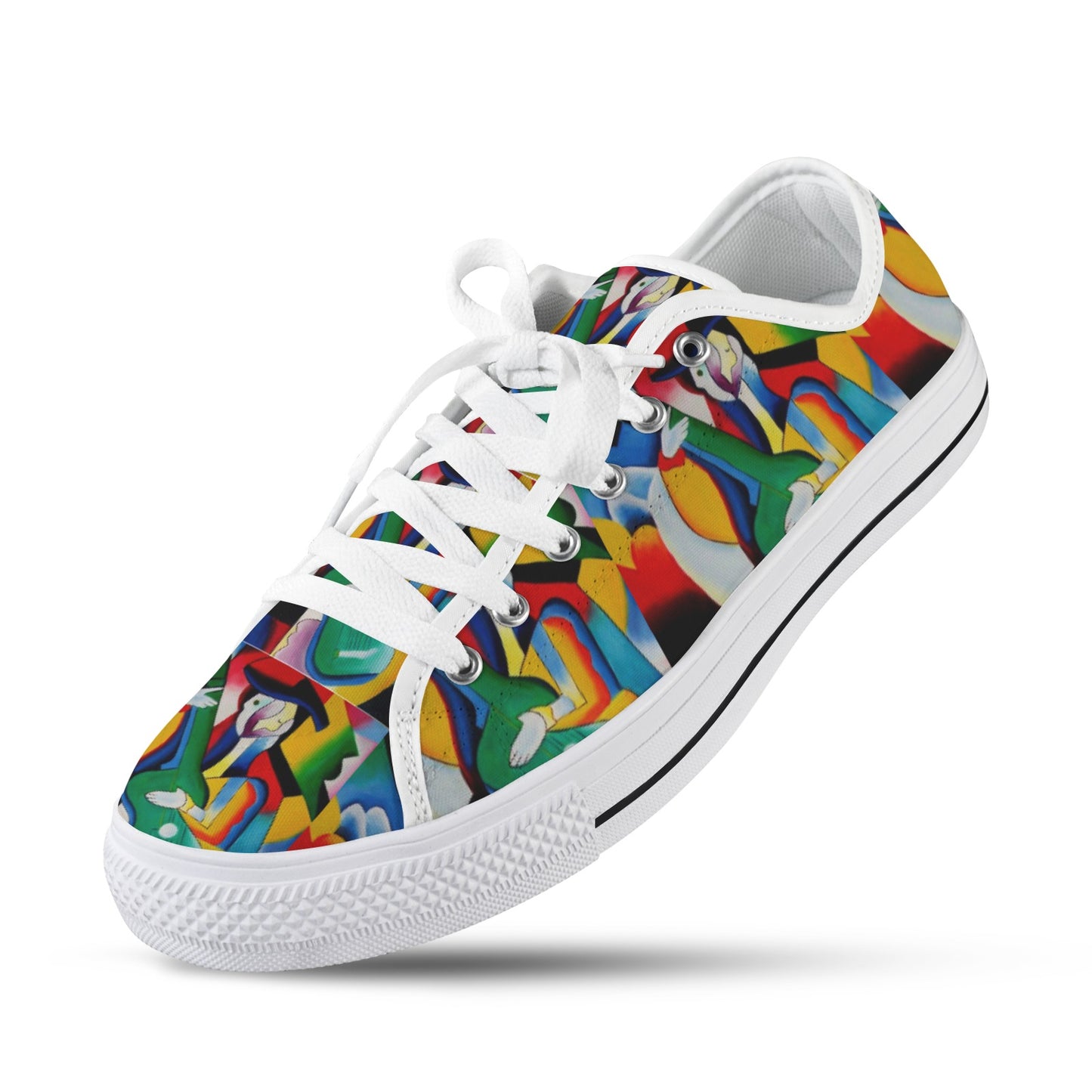 Picasso Masterpiece Low Top Women’s Shoes – Canvas Comfort & Everyday Style