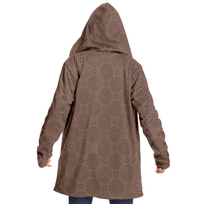Warm Cloak Hoodie Brown