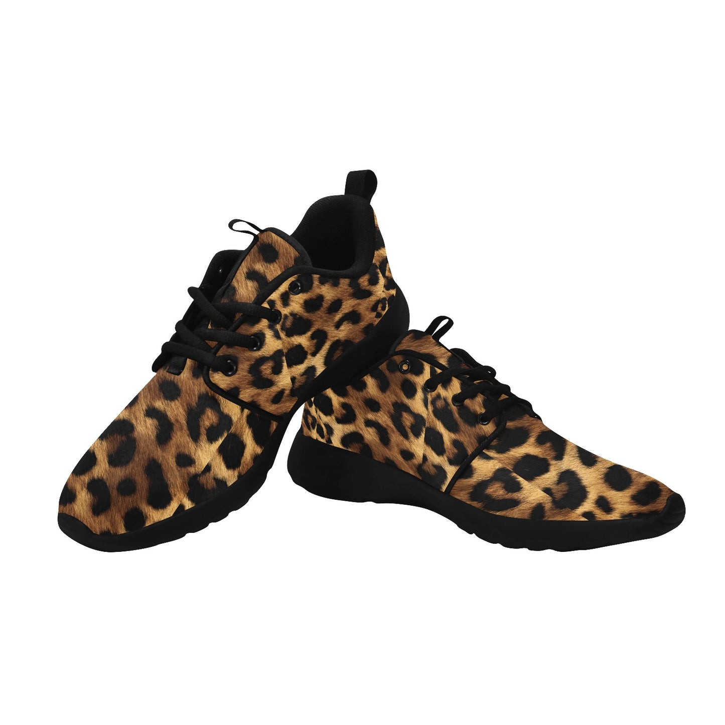 The Leopard Fur Women's Sneakers - Lightweight, Breathable & Bold