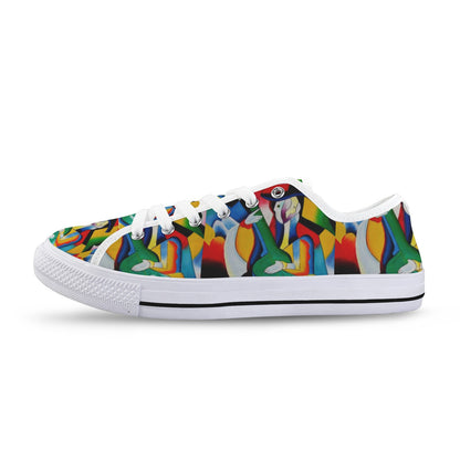 Picasso Masterpiece Low Top Women’s Shoes – Canvas Comfort & Everyday Style