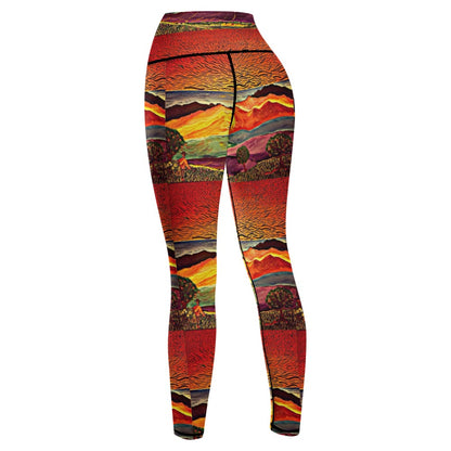 Sunset Comfort Sports Yoga Pants