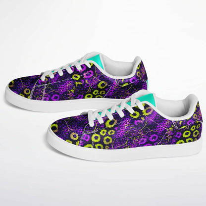 ECLIPSE DROP – Purple Animal Print w/ Cool Aqua Accent