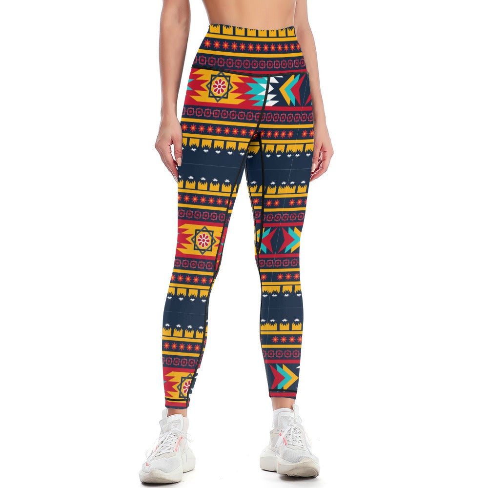 Women's Tribal Sports Yoga Pants