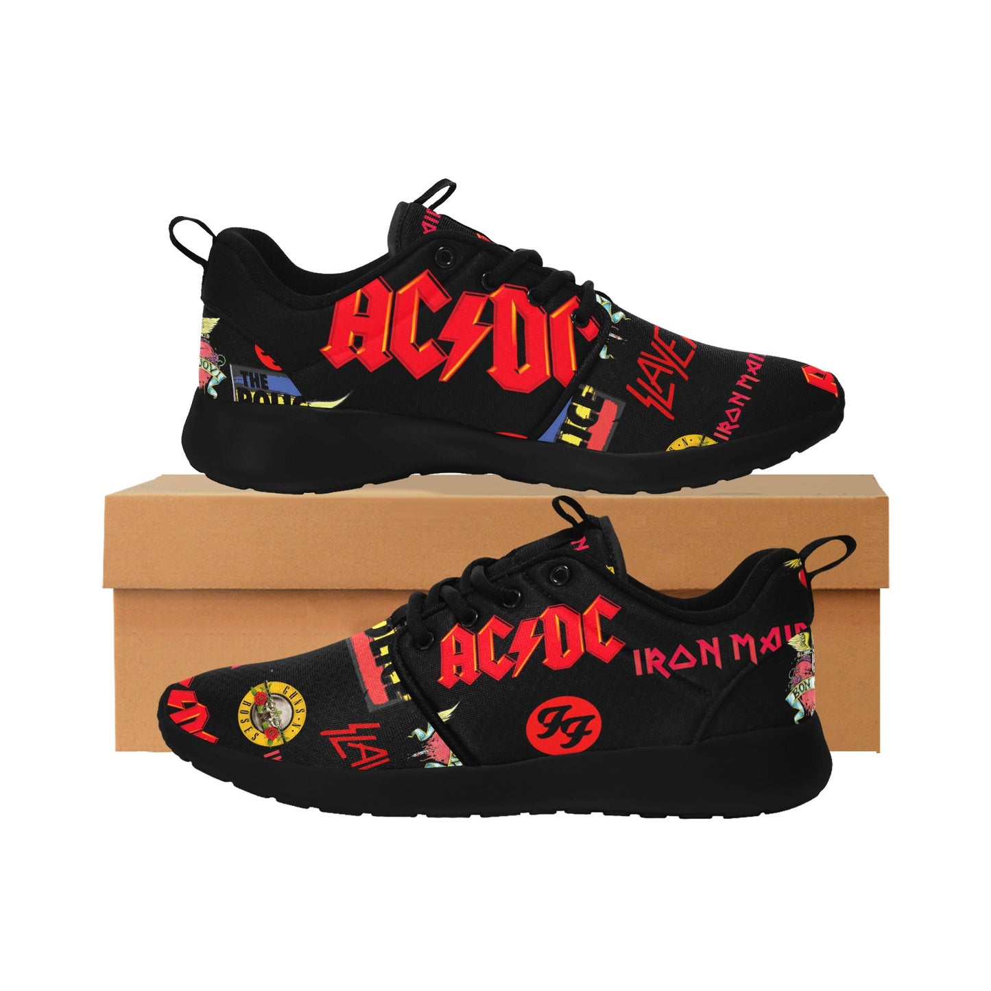 80's & 90's Bands Classics Sneakers Hand Detailed Women's any size