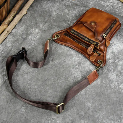 Voyager™ Leather Travel Sling – YOLOVIBE Men’s Collection