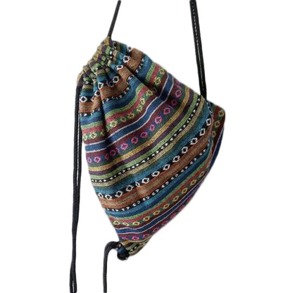Geometric Bohemian Style Backpack