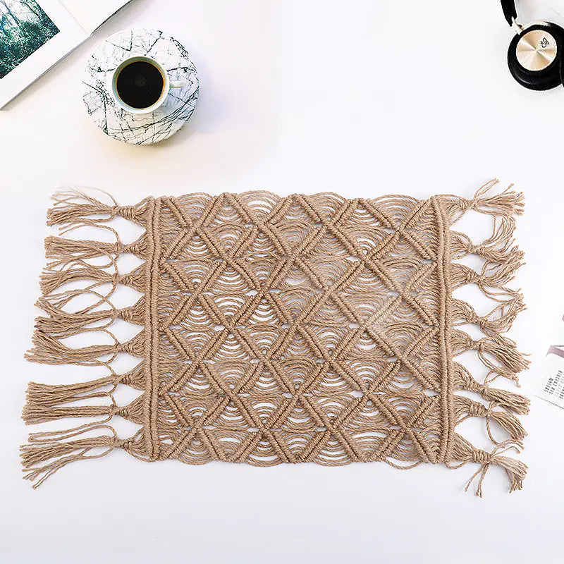 Bohemian Cotton Rope Tapestry Wall Decor