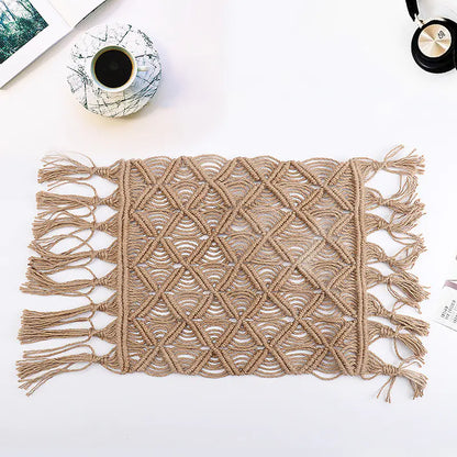 Bohemian Cotton Rope Tapestry Wall Decor