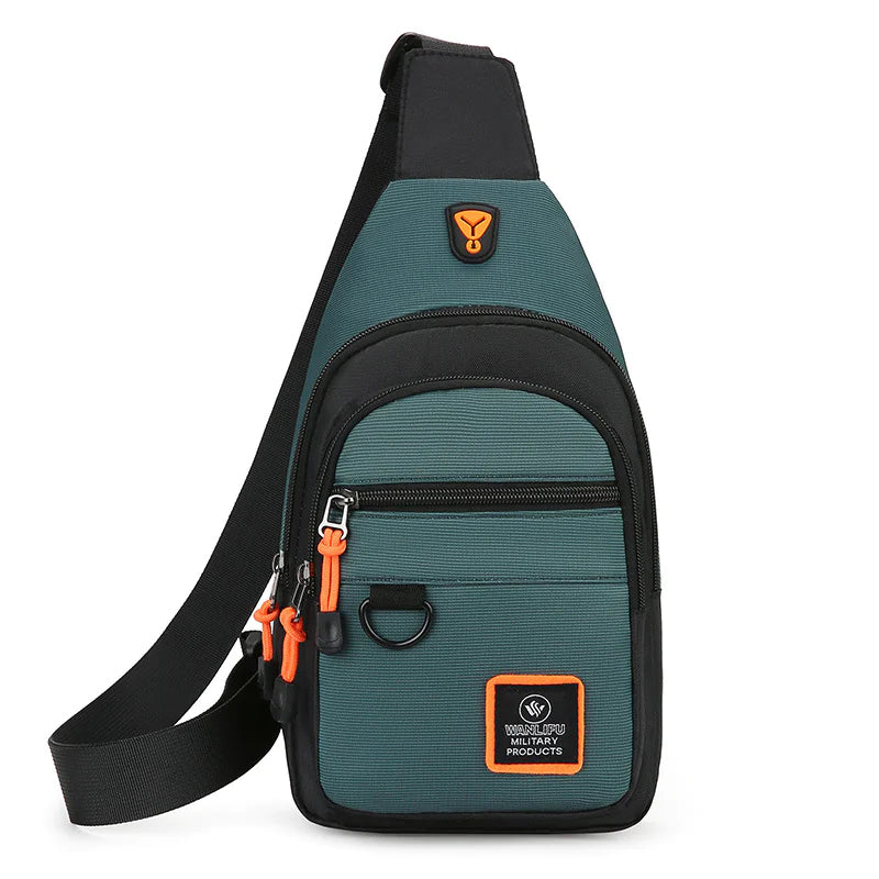 Unisex Multi-Layer Crossbody Bag | Travel & Everyday Sling Pack