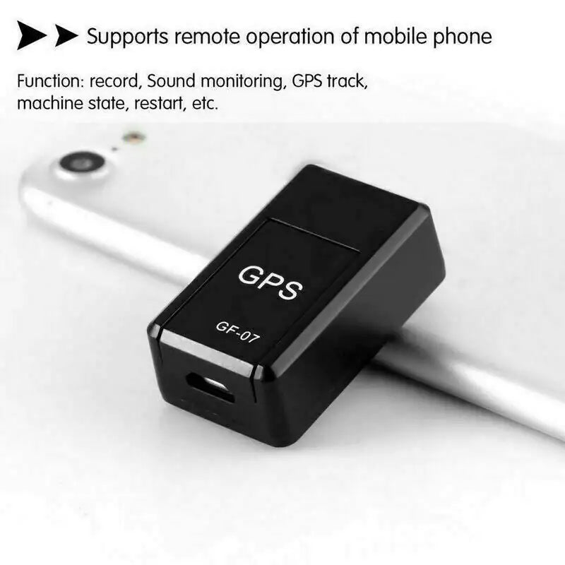 GF07 Mini GPS Tracker – Real-Time Vehicle & Bag Locator | Magnetic, GSM/GPRS, USA