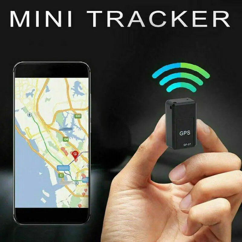 GF07 Mini GPS Tracker – Real-Time Vehicle & Bag Locator | Magnetic, GSM/GPRS, USA