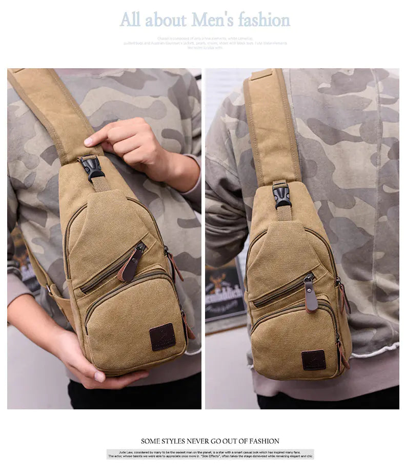 Chest Bag, Crossbody Bag, Cycling Bag