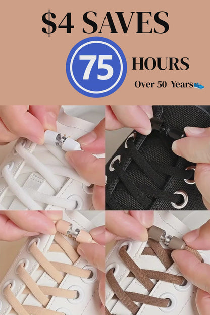 Premium No-Tie Shoelaces 39 inch| Durable Replacement Shoe Laces for Sneakers, Boots & Casual Shoes