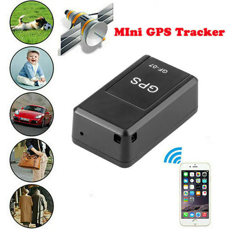 GF07 Mini GPS Tracker – Real-Time Vehicle & Bag Locator | Magnetic, GSM/GPRS, USA