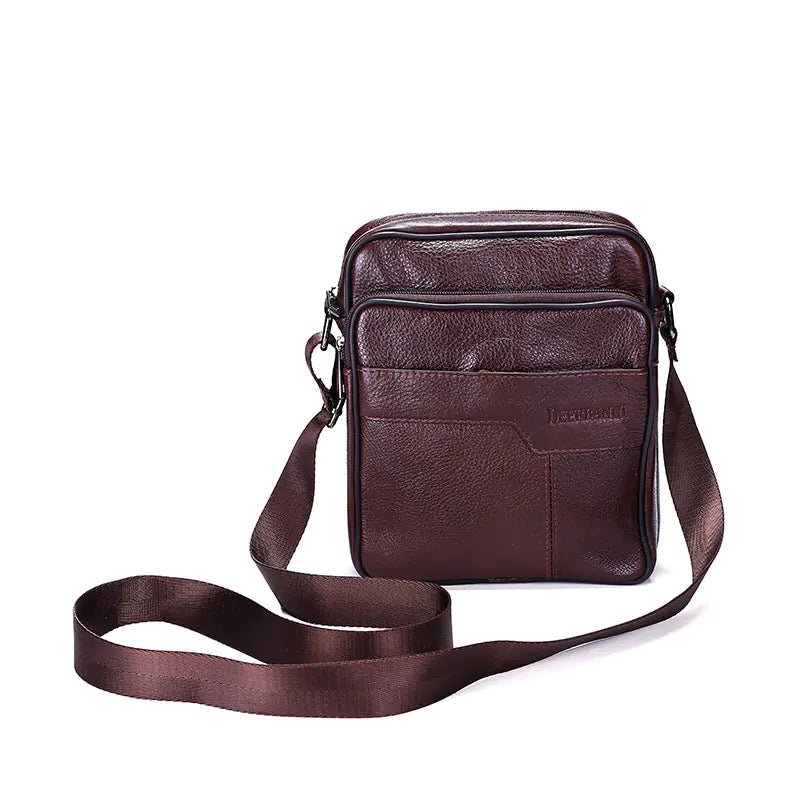 Lychee Pattern Business Crossbody Bag