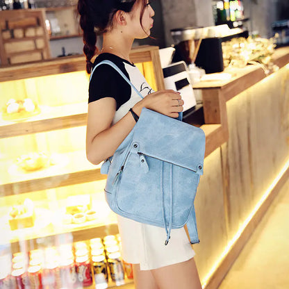 Women's Leather Backpack