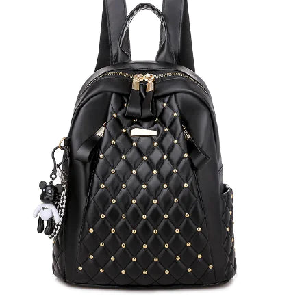 Large Capacity Soft Leather Backpack