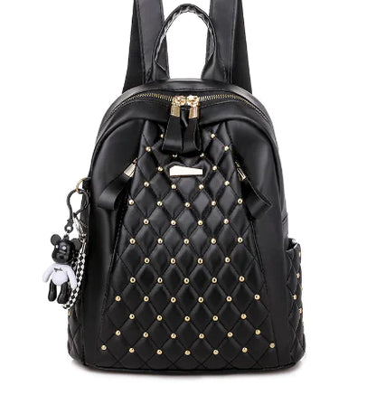 Large Capacity Soft Leather Backpack